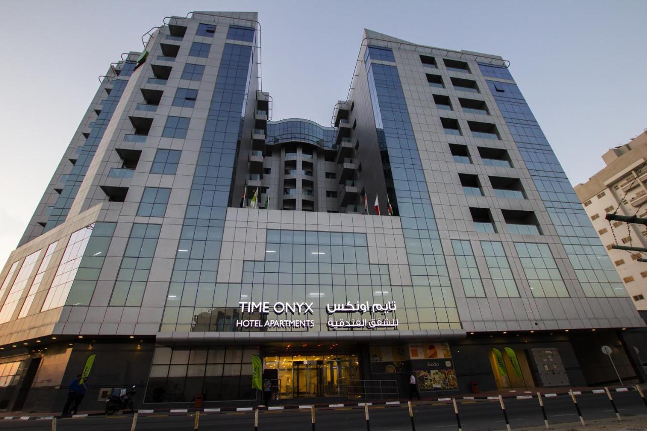 Time Onyx Hotel Apartments Dubai Esterno foto
